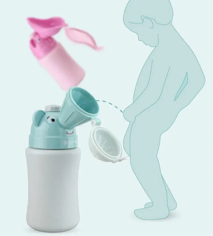 Pot de toilette en plastique pour bébé