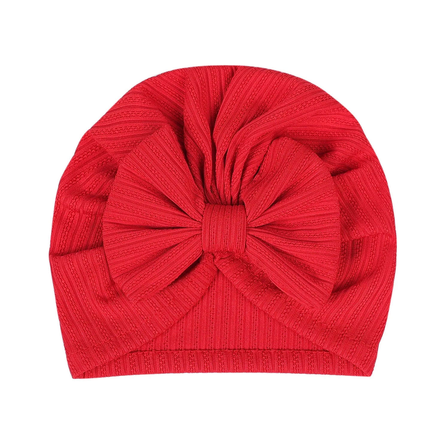 Turban en coton doux avec nœud papillon pour fille