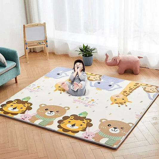 Tapis à motif dessin animé pour bébé