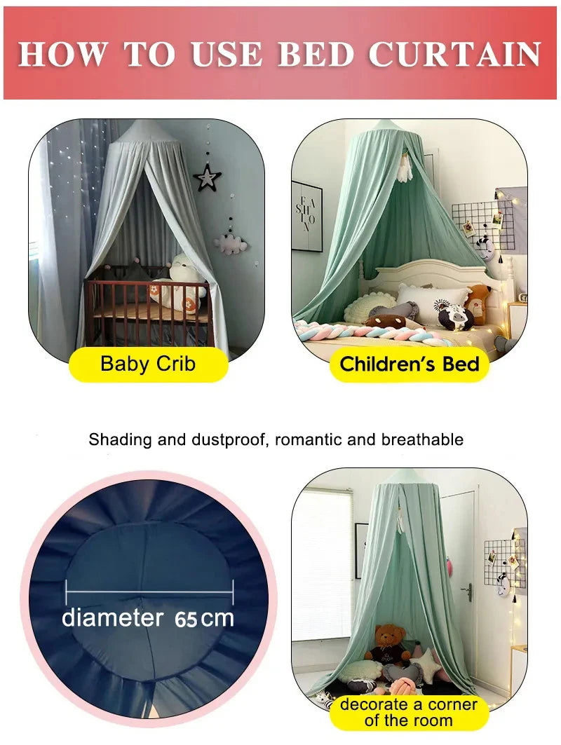 Moustiquaire pour berceau de bébé