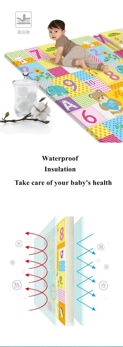Tapis de jeu éducatif pour bébé