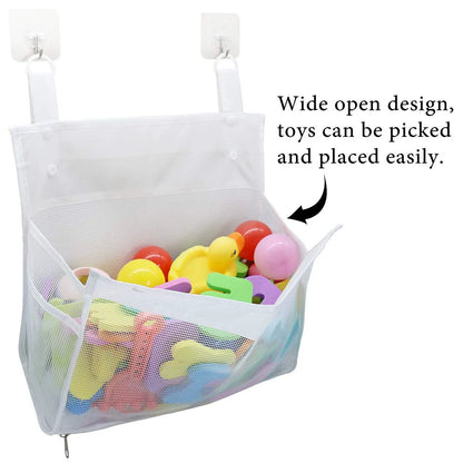 Sac de rangement en maille pour les jouets de bébé