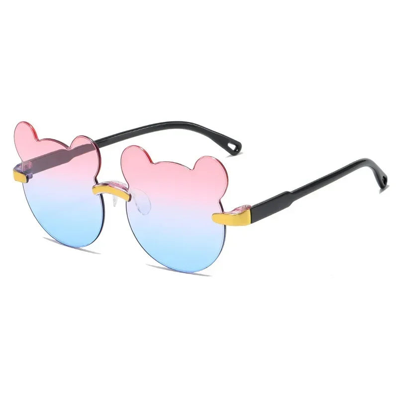 Lunettes de soleil en forme de tête d’ours pour bébé