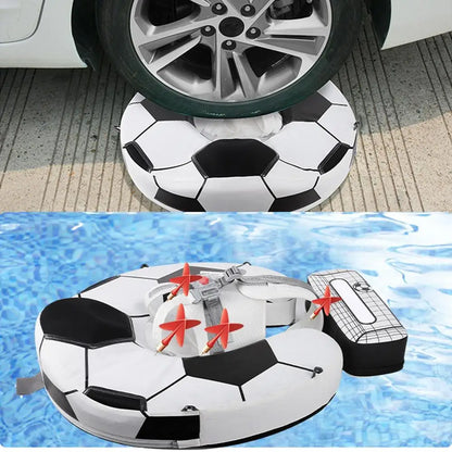 Bouée pour bébé avec motif de ballon de football