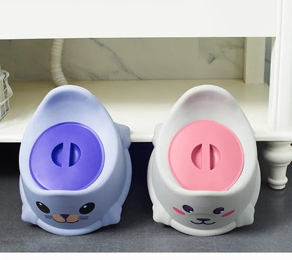 Pot bébé portable motif phoque