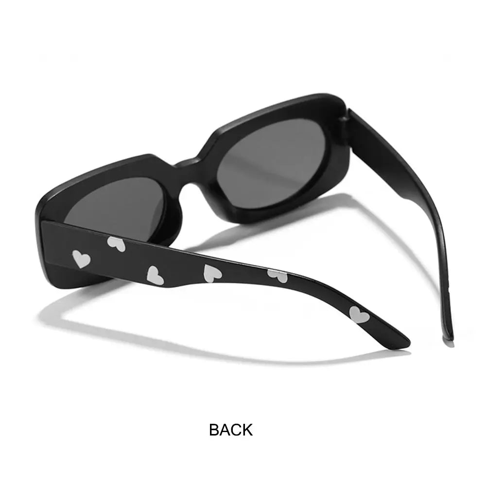 Lunettes de soleil à imprimé cœur pour enfants