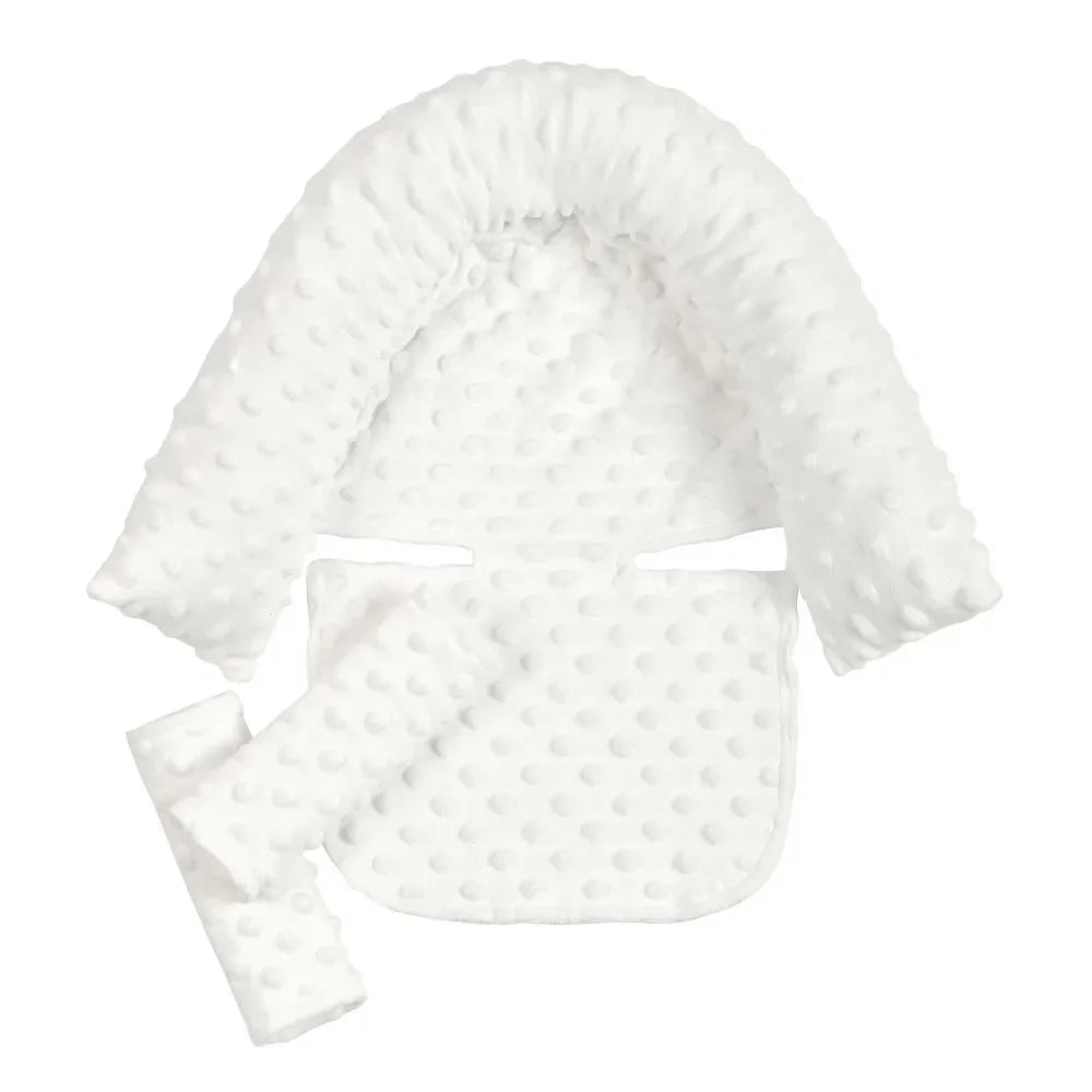 Oreiller cale tête de bébé avec ceinture