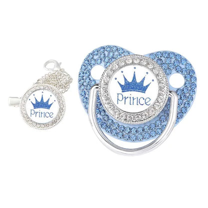 Sucette à motif de couronne pour bébé