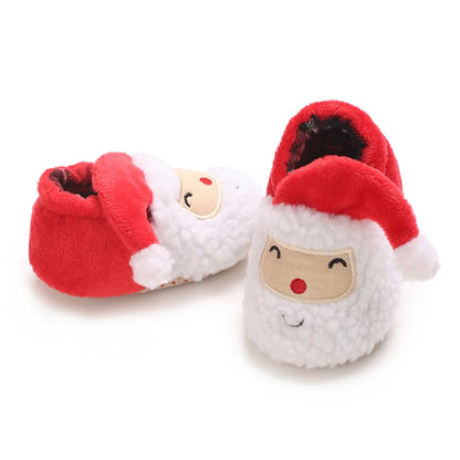 Chaussures de marche chaudes de noël pour bébés