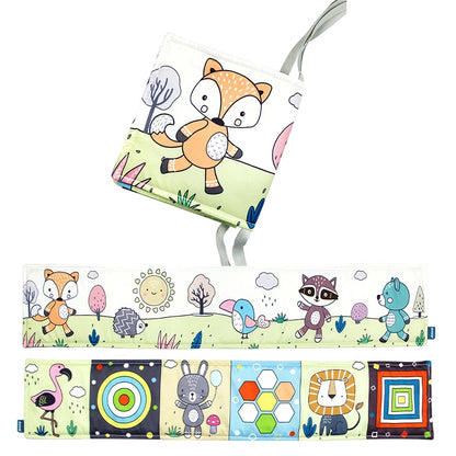 Livre en tissu doux et lavable pour bébé