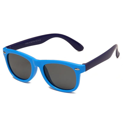 Lunettes de soleil classiques en Silicone pour enfants,