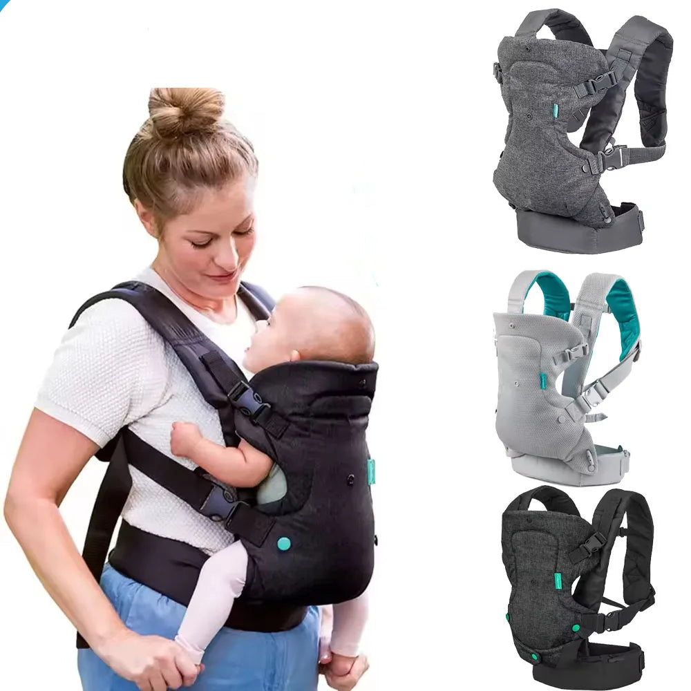 Porte-bébé ventral avec bandoulière pour enfant