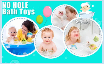 Lot de 3 ou 6 jouets de bains lumineux aléatoires