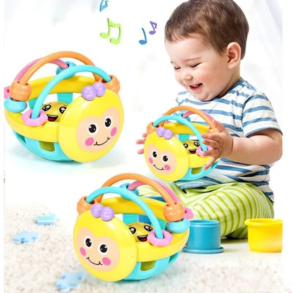 Hochet en caoutchouc souple pour bébé