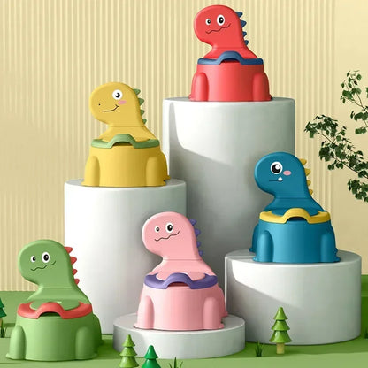 Pot portable motif dinosaure pour bébé