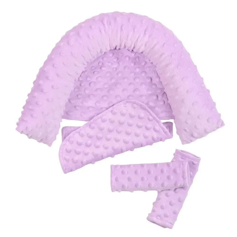 Oreiller cale tête de bébé avec ceinture