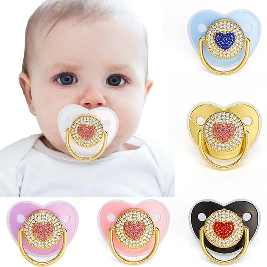 Tétine en forme de cœur pour bébé