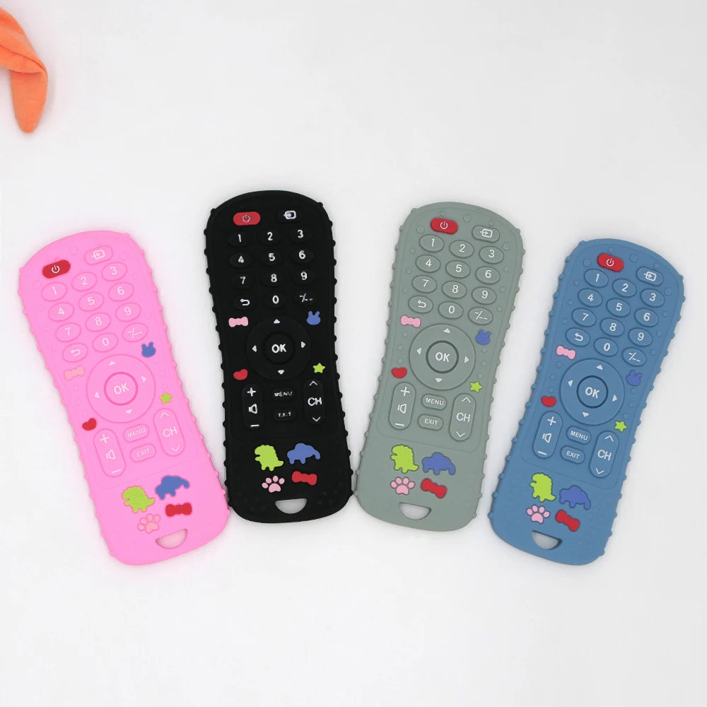 Anneau de dentition en forme de télécommande pour bébé