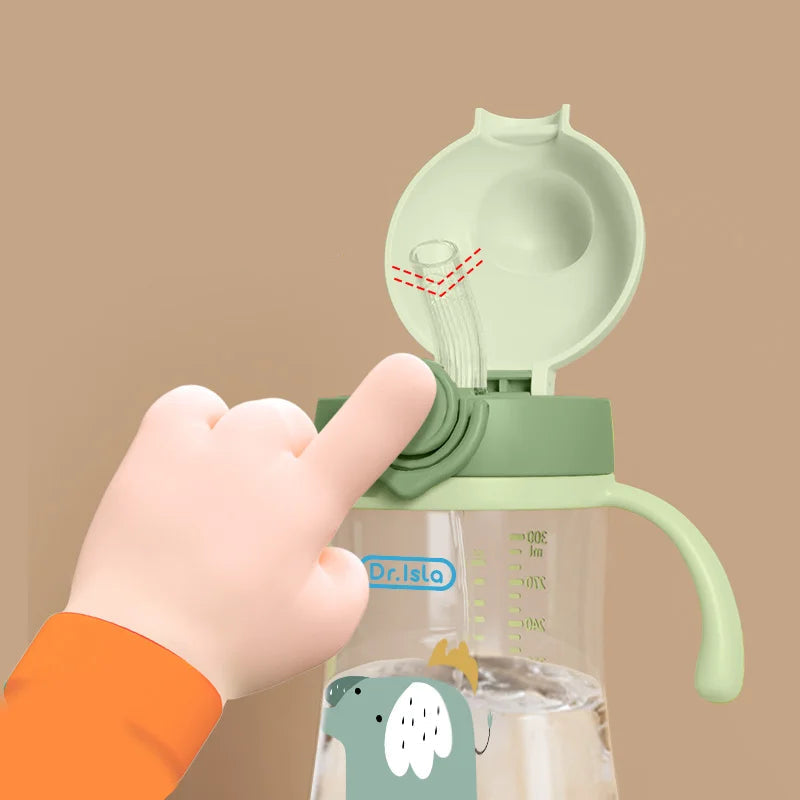 Biberon avec tube pour bébé