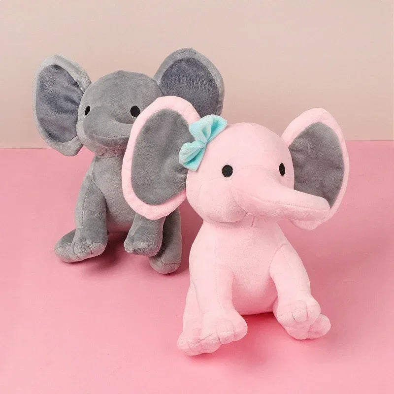 Jouet en peluche en forme d’éléphant pour bébés