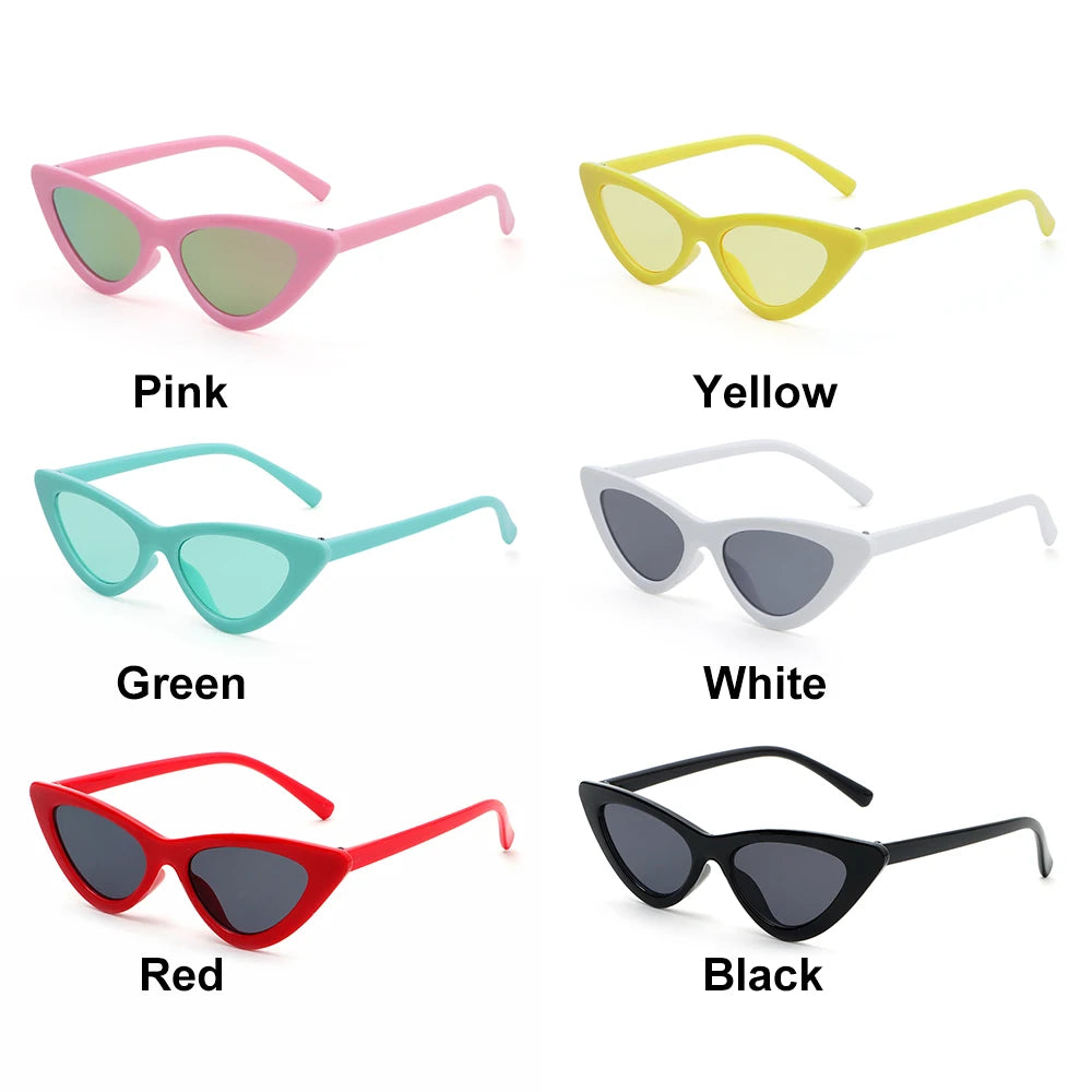 Lunettes de soleil en forme d’œil de chat