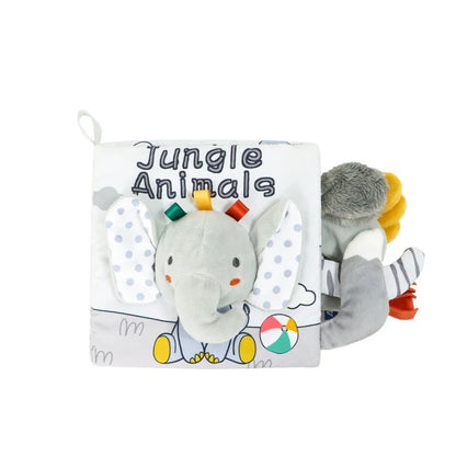 Livre en tissu doux et lavable pour bébé