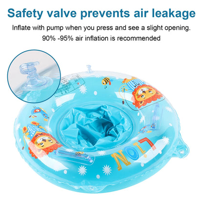 Bouée gonflable double sécurité pour bébé
