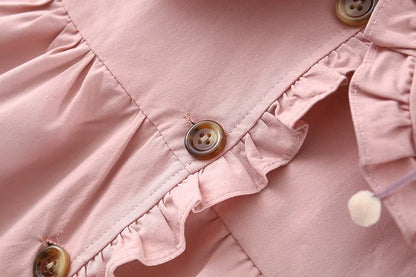 Veste de petite fille à manches longues