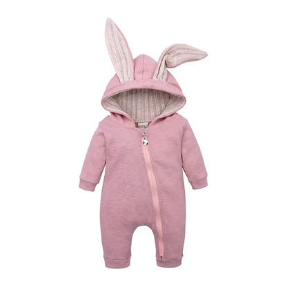 Combinaison pour bébé en forme de lapin
