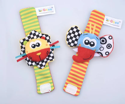 Hochet en caoutchouc souple pour bébé