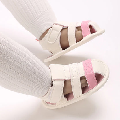 Sandales d’été 3 brides pour bébé
