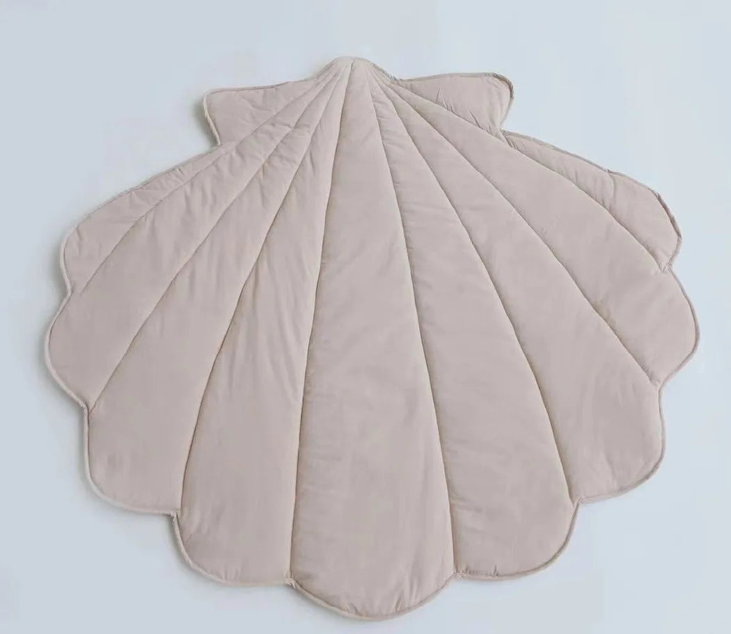 Tapis de sol bébé tout doux en forme de coquille