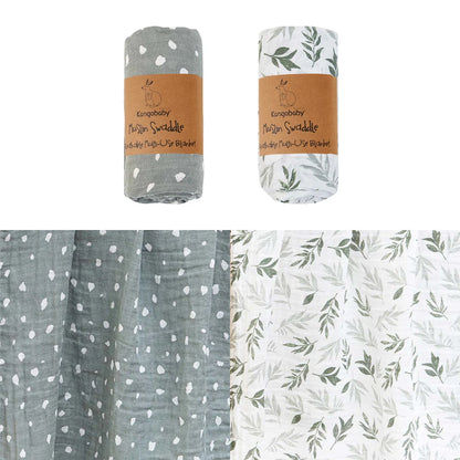 Couverture en tissu de mousseline pour bébé