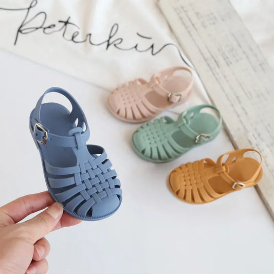 Sandales d’été en plastique pour bébé
