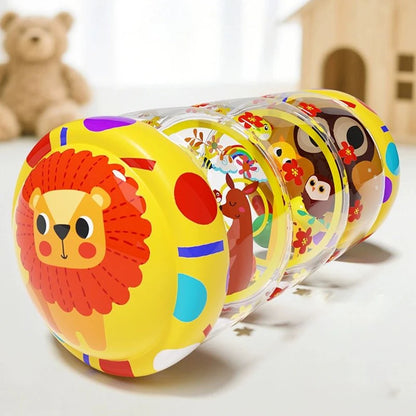 Jouet gonflable bébé en forme de rouleau ourson