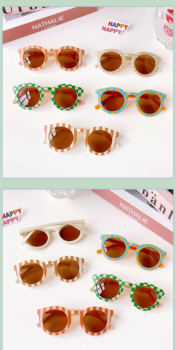 Lunette de soleil ronde pour enfants
