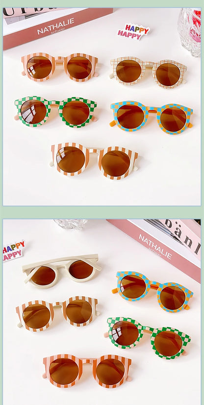 Lunette de soleil ronde pour enfants