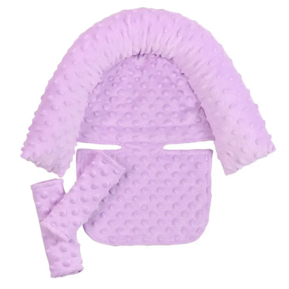 Oreiller cale tête de bébé avec ceinture