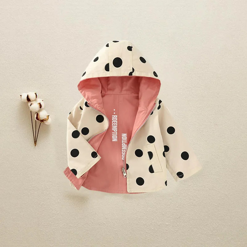 Veste double face pour bébé