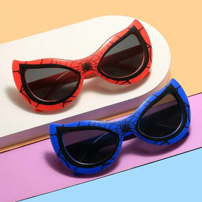 Lunette de soleils à motif de toiles d’araignées pour bébé