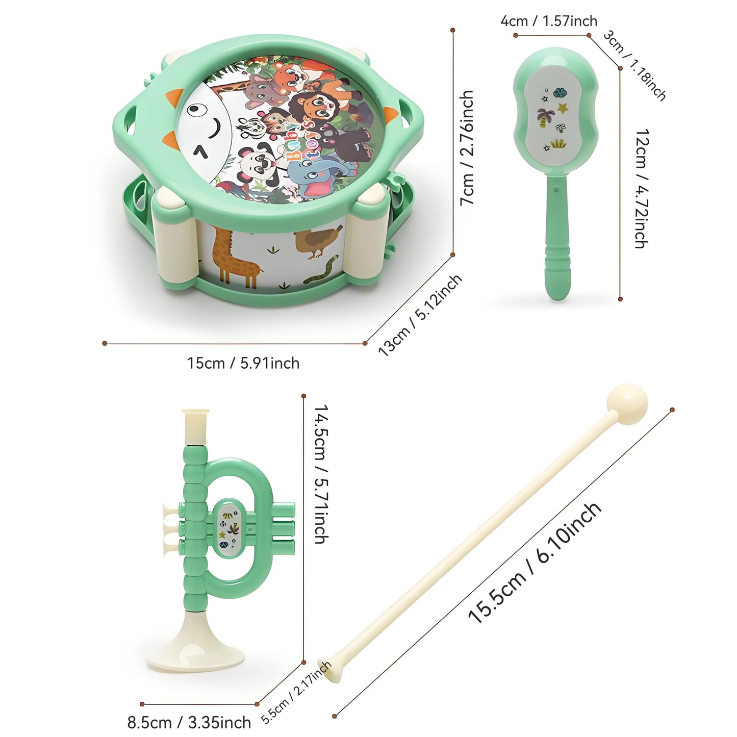 Kit instrument de musique pour bébé