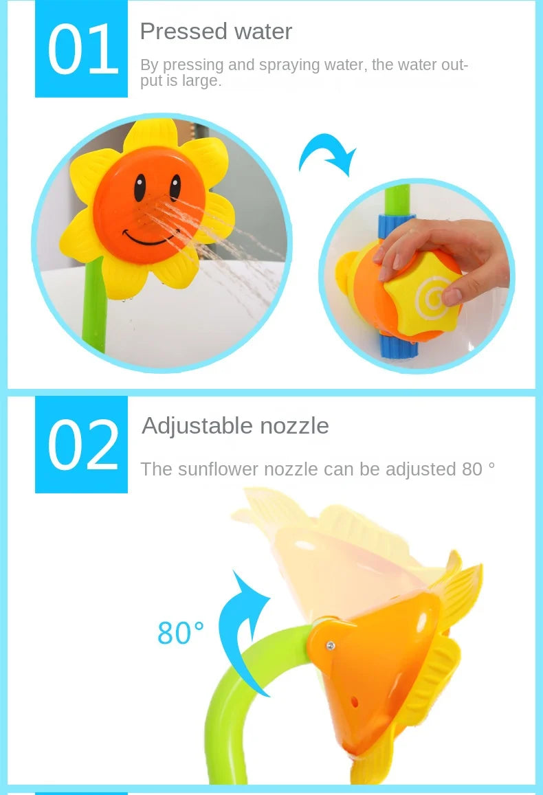 Jouet de bain à pulvérisateur d’eau pour bébé