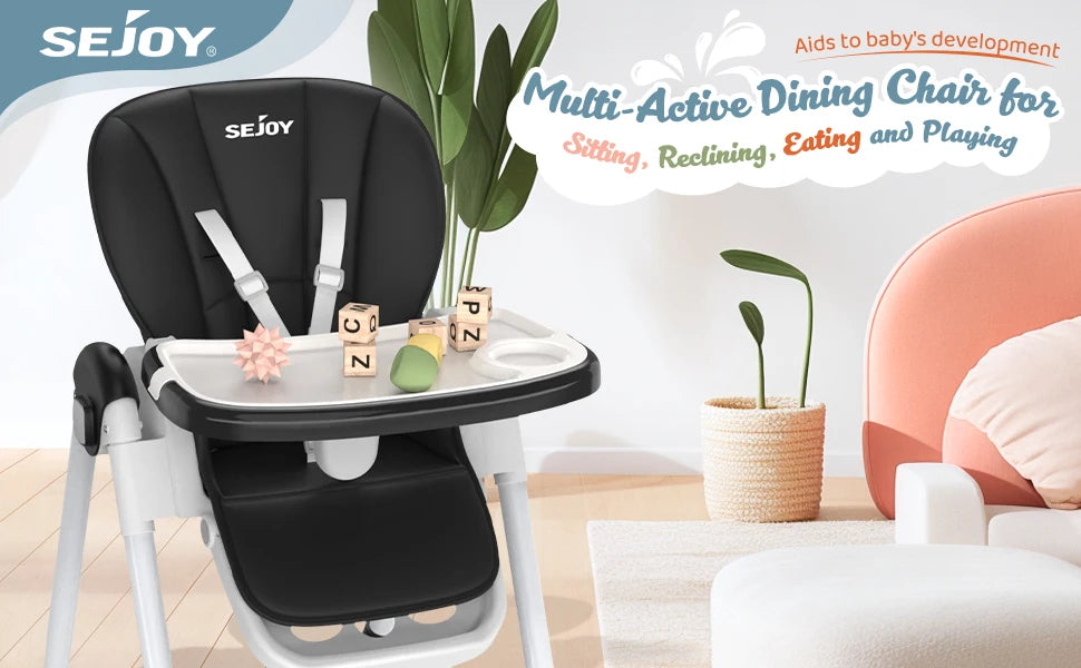 Chaise haute multifonction pour bébé