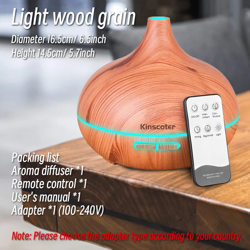 Humidificateur d'air ultrasonique avec télécommande