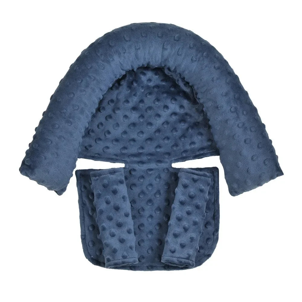 Oreiller cale tête de bébé avec ceinture