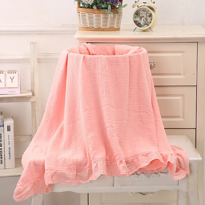 Couverture pour bébé en mousseline biologique