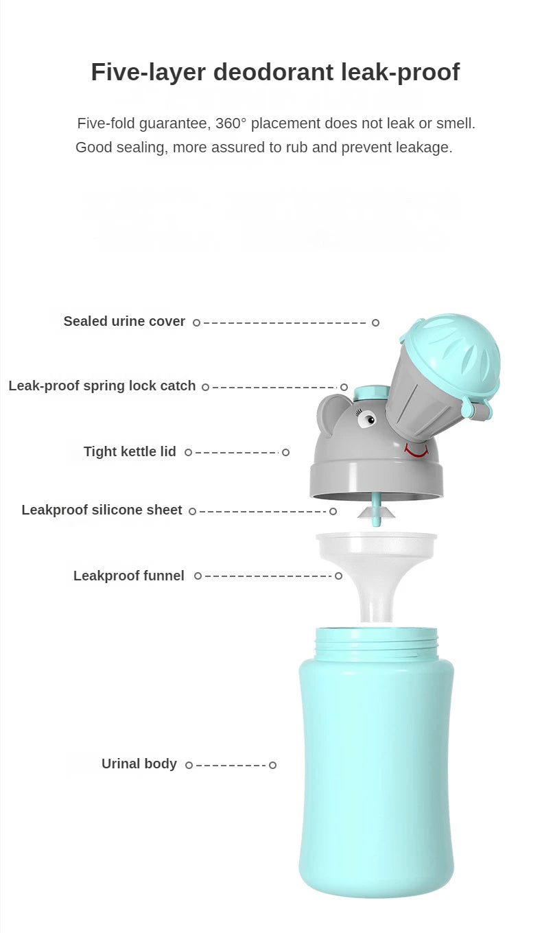 Urinoir portable de voyage pour bébé
