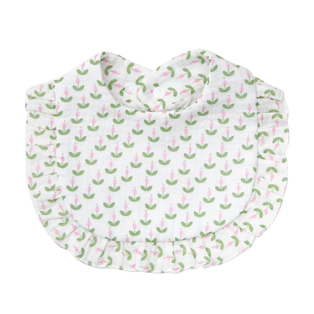 Bavoir en mousseline de gaze pour bébé