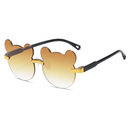 Lunettes de soleil en forme de tête d’ours pour bébé