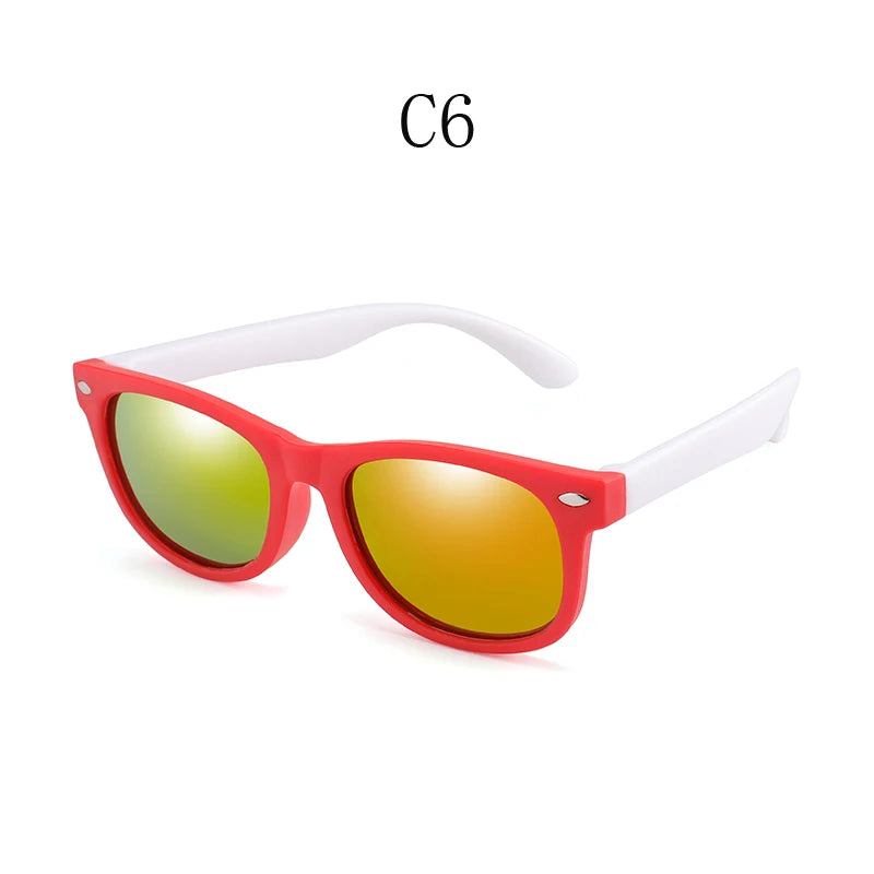 Lunettes de soleil carrées pour enfants